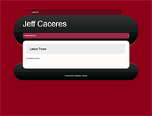 Tablet Screenshot of jeffcaceres.com